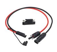 Cavo adattatore da pannello solare a SAE Connettore fotovoltaico Cavo di prolunga solare con cappuccio impermeabile 10AWG 0,60 m