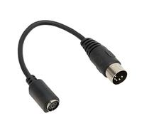 Cavo Adattatore da Tastiera a Mouse per Console, Cavo Convertitore da Tastiera DIN 5 Pin Maschio a Mini DIN 6 Pin Femmina, 6 Pollici