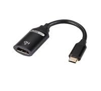 Cavo adattatore da tipo C a - Padroneggia la configurazione del doppio schermo, conversione 4K Ultra HD dello stesso schermo per monitor TV proiettore, Plug & Play Universale per laptop, tablet,