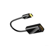 Cavo adattatore da USB-C a 4K che supporta la trasmissione a larghezza di banda completa per dettagli nitidi e resa cromatica naturale (nero)
