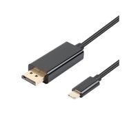 Cavo adattatore da USB-C a Displayport (DP) 1,8 m Nero
