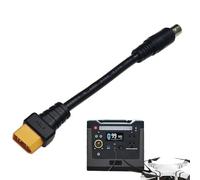 Cavo adattatore da XT60 a DC8020 - Tutto in rame, diametro 15 cm, 0,6 cm | Collegamento al generatore solare, alta conduttività, cavo di ricarica per drone | Trasferimento di potenza stabile, energia
