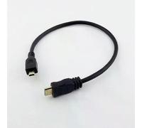 Cavo adattatore dati video da 14 Mini maschio a Micro HDMI tipo D maschio compatibile con HDMI 1080P