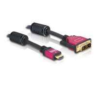 Cavo Adattatore DeLOCK HDMI a DVI-D 1,8 m Maschio/Maschio