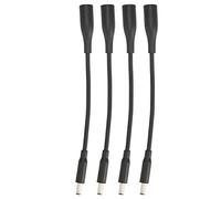 Cavo Adattatore di Alimentazione per Laptop da 4 Pezzi, Cavo Adattatore DC da 7,4x5,0 Mm a 4,5x3,0 Mm per Adattatore di Alimentazione per dell Laptop