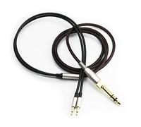 Cavo adattatore di ricambio doppio da 2,5 mm a 3,5 mm e 6,3 mm compatibile con caschi Monolith M1060, M1060C, M565, M565, 2 m