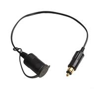 Cavo adattatore DIN per moto, 24,6 cm, prolunga converte per presa Hella a 12 V per BMW e camion Ducati