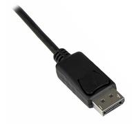 StarTech.com Adattatore DisplayPort VGA da 3m - Cavo Convertitore DisplayPort a VGA con Risoluzione 1920 x 1200/ 1080p e audio - Alimentato da Micro USB - 3 metri (DP2VGAAMM3M)