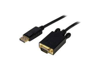 Cavo Adattatore DisplayPort a VGA StarTech 3 m Nero