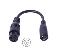 Cavo adattatore femmina DC5.5mmx2.1mm per ventilatore a pannello solare e luce LED DC5521 Converti in serie C13/XLR