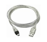 Cavo adattatore Firewire IEEE 1394 da 4 pin maschio a USB maschio per videocamera Sony DCR-TRV75E nel mercato europeo