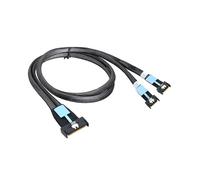 Cavo Adattatore Gen5 MClo X8 Cavo Server Gen5 MCIO X8 A Dual MCIO X4 per PC 3.0 U.2 Cavo Oculink Pcie 0,5 M