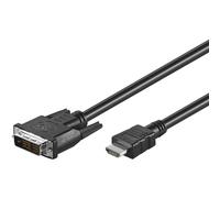 Cavo adattatore Goobay da HDMI a DVI-D maschio/maschio da 2 m nero