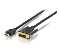 Equip 119329 Cavo e Adattatore Video 10 M Hdmi Dvi-D Nero