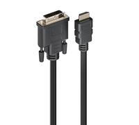 Ewent EC1350 cavo e adattatore video 2 m HDMI tipo A (Standard) DVI-D Nero
