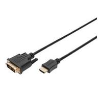 Cavo Hdmi 19 Poli Tipo A Maschio - Dvi-D 18+1 Poli Maschio Mt 2