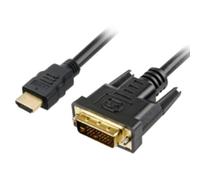 Cavo adattatore HDMI/DVI-D Sharkoon 1 m nero