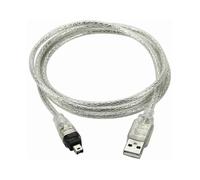Cavo adattatore iLink da USB a FireWire IEEE 1394 a 4 pin maschio per videocamere DV, compatibile con Sony DCR-TRV75E