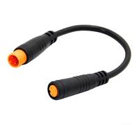 Cavo adattatore impermeabile M8 a 3 pin che supporta una connessione robusta tra la scheda madre e le periferiche dello scooter (da maschio a femmina)