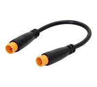 Cavo adattatore impermeabile M8 a 3 pin che supporta una connessione robusta tra la scheda madre e le periferiche dello scooter (da maschio a maschio)