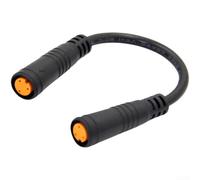 Cavo adattatore impermeabile M8 a 3 pin che supporta una connessione robusta tra la scheda madre e le periferiche dello scooter (da femmina a femmina)