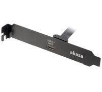 Cavo Adattatore Interno USB 3.1 Gen 2 Type-C Con Supporto PCI - AKASA