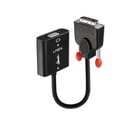 Lindy 38189 cavo e adattatore video 0,1 m DVI-D VGA (D-Sub) Nero