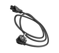 LinQ Cavo di alimentazione Schuko a C5 per PC, stampante, proiettore 1,5 m., Nero