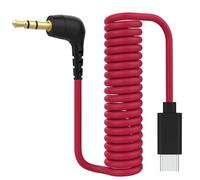 Cavo adattatore microfono TRS USB tipo C a 3,5 mm, compatibile con Rode Wireless GO 2 / ME / Pro, Hollyland Lark M1 / M2 / MAX / 150 / M1 / MAX Duo Cavo audio DAC per Android e iPhone 15/16