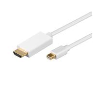 EWENT CAVO ADATTATORE MINI DISPLAYPORT A HDMI M/M 1MT BIANCO CC-140301-010-B-B