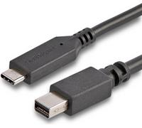 StarTech.com Cavo Adattatore Mini DisplayPort a USB-C da 1,8m - 4K 60Hz - Nero