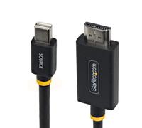 StarTech avo Adattatore Mini DisplayPort a HDMI 2 m, 4K 60Hz con HBR3/HDCP 2.3/DPCP, Cavo MDP a HDMI 2.0, Convertitore Video Attivo