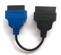 Cavo adattatore OBD 5 blu blu per auto serie Italia Toro Tipo 500X Kdac Denso Sistema di controllo del sedile e ruota per climatizzazione