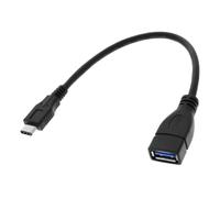 Cavo adattatore OTG Micro-USB Tipo C maschio / USB femmina