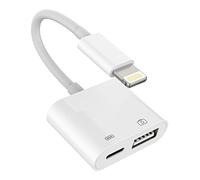 Cavo adattatore OTG per iPhone, cavo di ricarica da Lightning maschio a USB femmina, lettore di schede per fotocamera, mouse, tastiera, chiavetta USB, cavo per Apple 13 12 ProMax per iPad Hub di