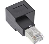 Cavo adattatore patch Cat.6A - presa-spina RJ45 - 90 ad angolo retto NEW