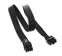 Cavo adattatore PCI Express da 8 pin a 8 pin (6+2) per alimentatori Corsair e Thermaltake ad alta corrente e lunghezza 65 cm