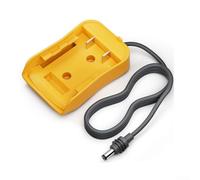Cavo adattatore per batteria al litio per utensili elettrici da 18 V 20 V a uscita 2,1 CC per mini alimentatore portatile STARLINK giallo 1 m di linea per DCB182 per DCB183 DCB201 DCB203 DCB204 DCB206