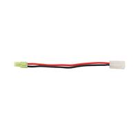 Cavo Adattatore per Batteria per Auto RC, Cavo in Silicone Morbido Grande per Tamiya Femmina a Mini per Tamiya Maschio per Auto RC, Aeroplano RC, Modelli di Barche RC