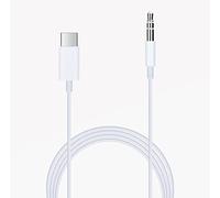 Cavo adattatore per Cubot KingKong Power, USB C a mini jack da 3,5 mm, audio ausiliario per collegare il Cubot KingKong Power al casco, altoparlante, autoradio - 1 m