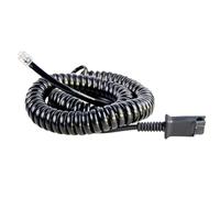 Cavo adattatore per cuffie compatibile con telefoni Cisco (cavo bobina a spina modulare QD), collegamento Plantronics o MKJ cuffie alternative a Plantronics U10 per 7841, 7942G, 8841, 7931G, 7821, ecc.