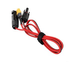 Cavo adattatore per pannello solare Connettori di tipo Y per sistema elettrico Off Grid 12AWG Rame stagnato ad alta efficienza IP68 Impermeabile 3FT Estensione per generatore solare Centrale elettrica