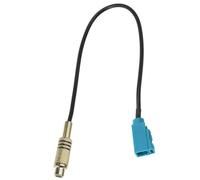 Cavo adattatore per telecamera posteriore compatibile con Ford Galaxy/Kuga/Mondeo/S-MAX 2003-2014 e per A/B/C/E/GL/ML/SLK Class 2003-2016, ABS nero + metallo 12V