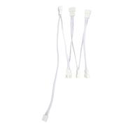 Cavo Adattatore per Ventola PC, Ampia compatibilità da 1 a 6 Cavo Sdoppiatore Ventola PWM con Connessione Fissa per Controllo Temperatura