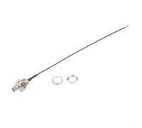 Cavo adattatore RF con scatola filettata impermeabile conversione Per connettori IPEX 1 UMCC a Per SMA femmina jack a montaggio posteriore con nucleo in rame (10)