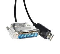 Cavo adattatore seriale con connettore maschio, Cavo adattatore di comunicazione seriale industriale USB RS232 a DB25 femmina/maschio 1,8-5 m(USB TO DB25 MALE,3 metres)