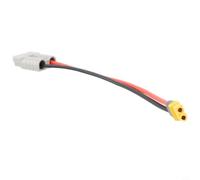 Cavo adattatore solare XT60 30 cm 12AWG - Prolunga impermeabile 50A per Ecoflow per ancoraggio per bluetti