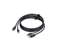 CAVO ADATTATORE STARTECHCOM DU1226-KVM-CABLE - combinato DisplayPort + USB 1,8m 5Gbps TPE