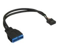 Cavo adattatore USB 2.0 a 3.0 int. - Scheda madre USB 2.0-USB 3.0 int. - 0,30 m NEW
