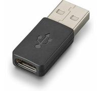 Plantronics 209505-01 cavo di interfaccia e adattatore USB-Type C USB-Type A Nero